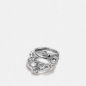 COACH OPEN CIRCLE RING SET STYLE NO. 56418